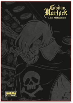 Portada ampliada de Capitán Harlock
