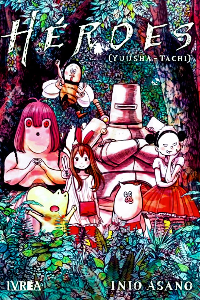 Portada ampliada de HEROES (YUUSHA-TACHI)