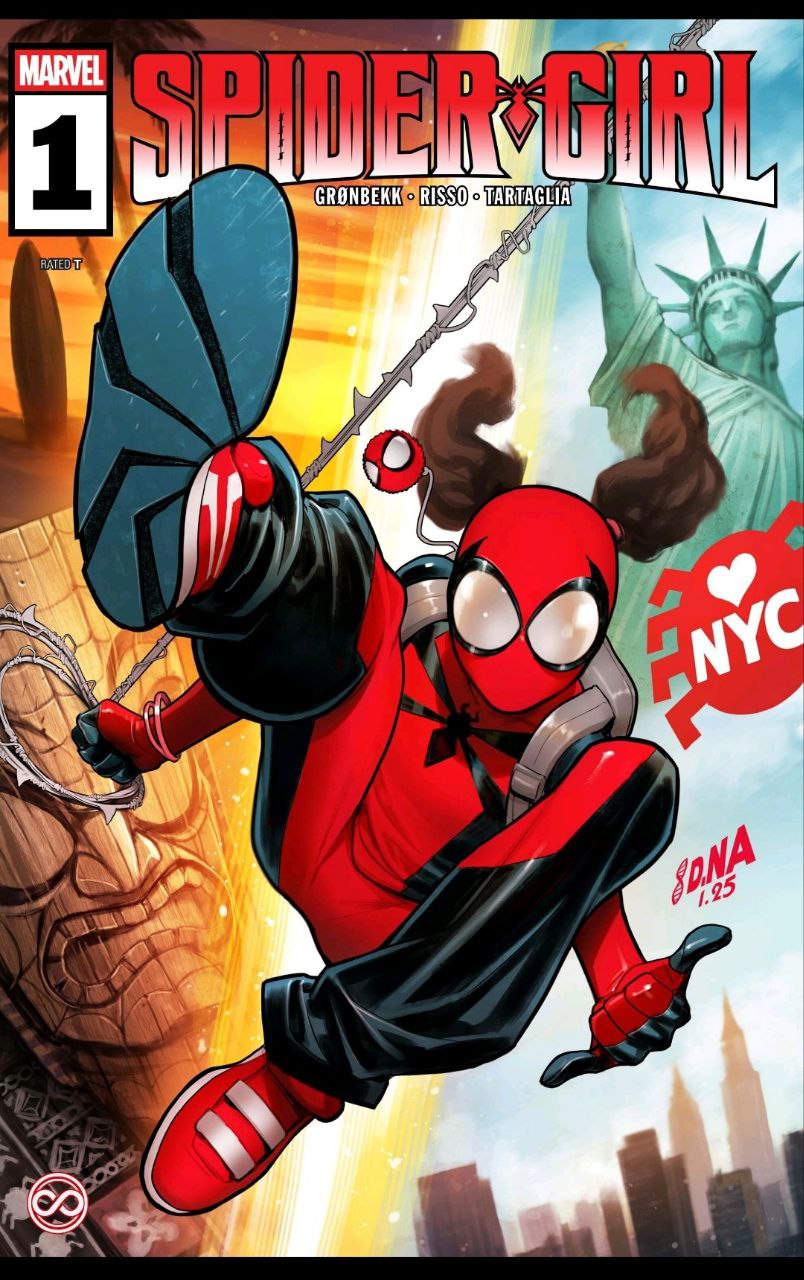 Portada ampliada de SPIDER GIRL