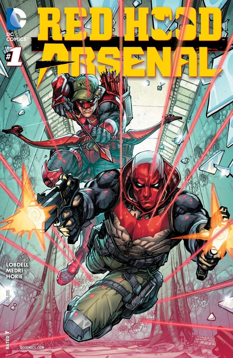 Portada ampliada de RED HOOD ARSENAL