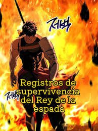 Portada ampliada de Registros de supervivencia del Rey de la espada