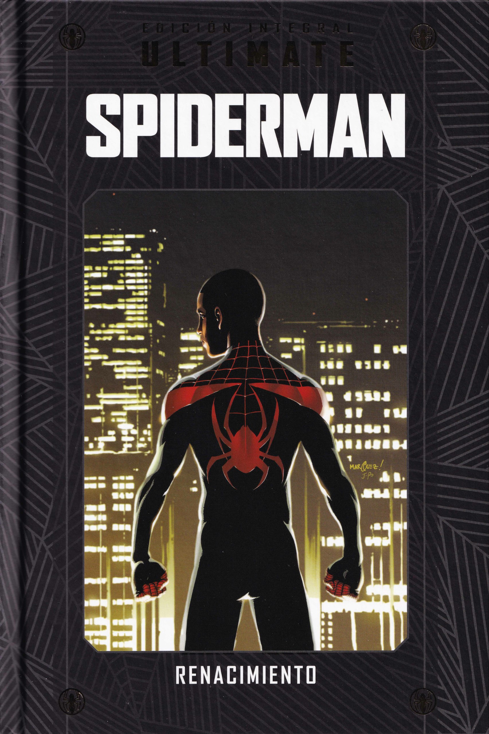 Portada ampliada de ULTIMATE SPIDERMAN