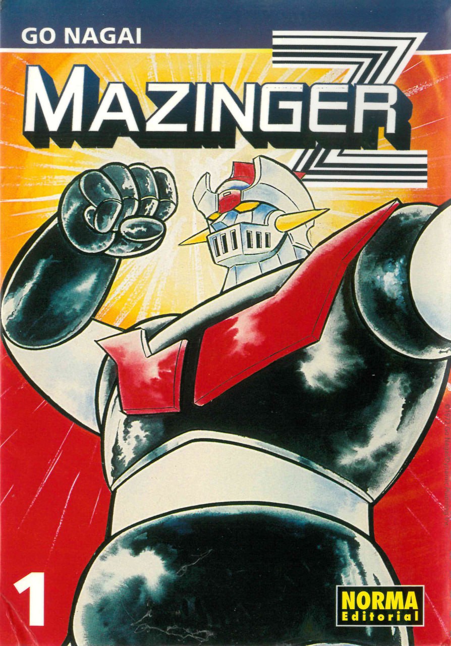 Portada ampliada de MAZINGER Z