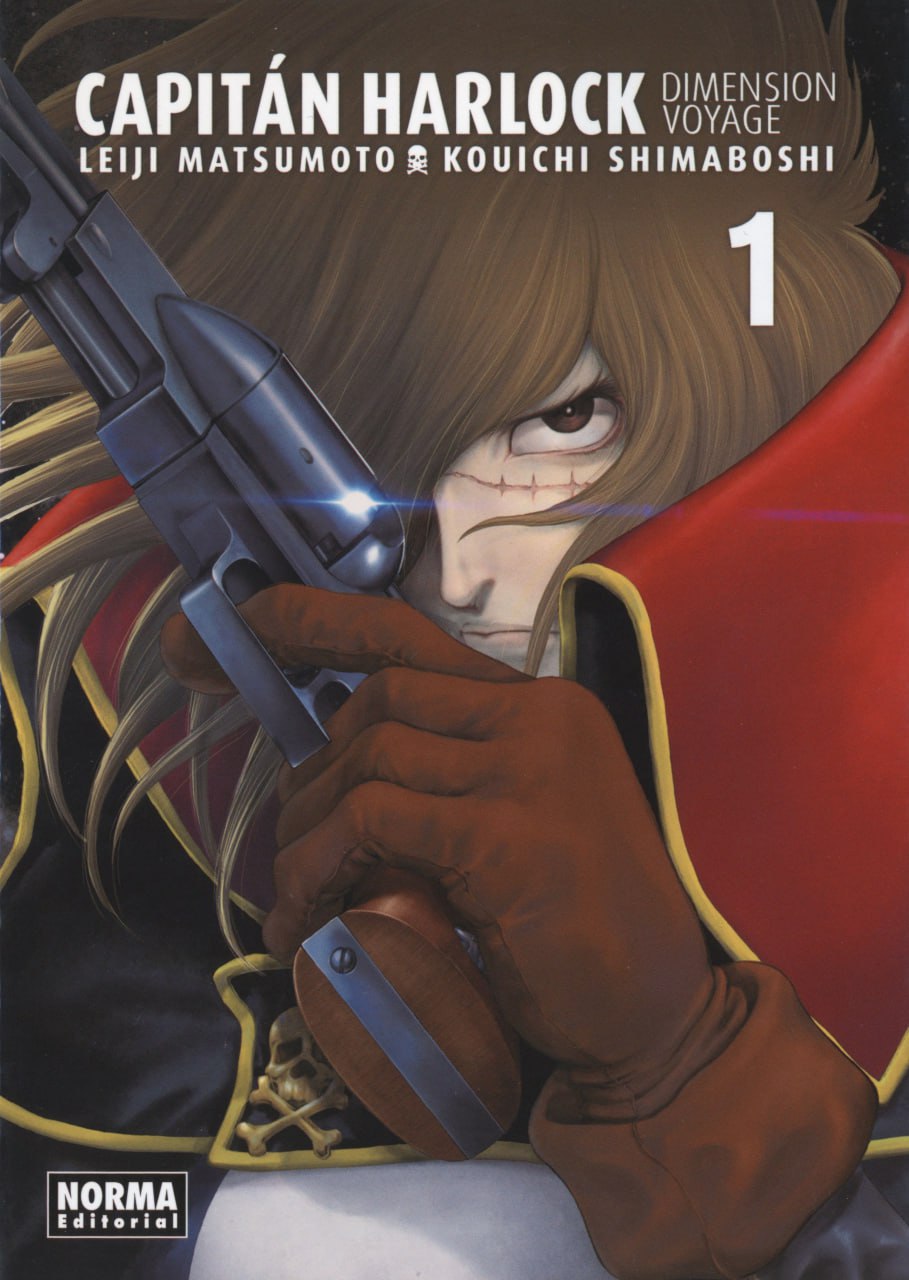 Portada ampliada de CAPITÁN HARLOCK DIMENSION VOYAGE