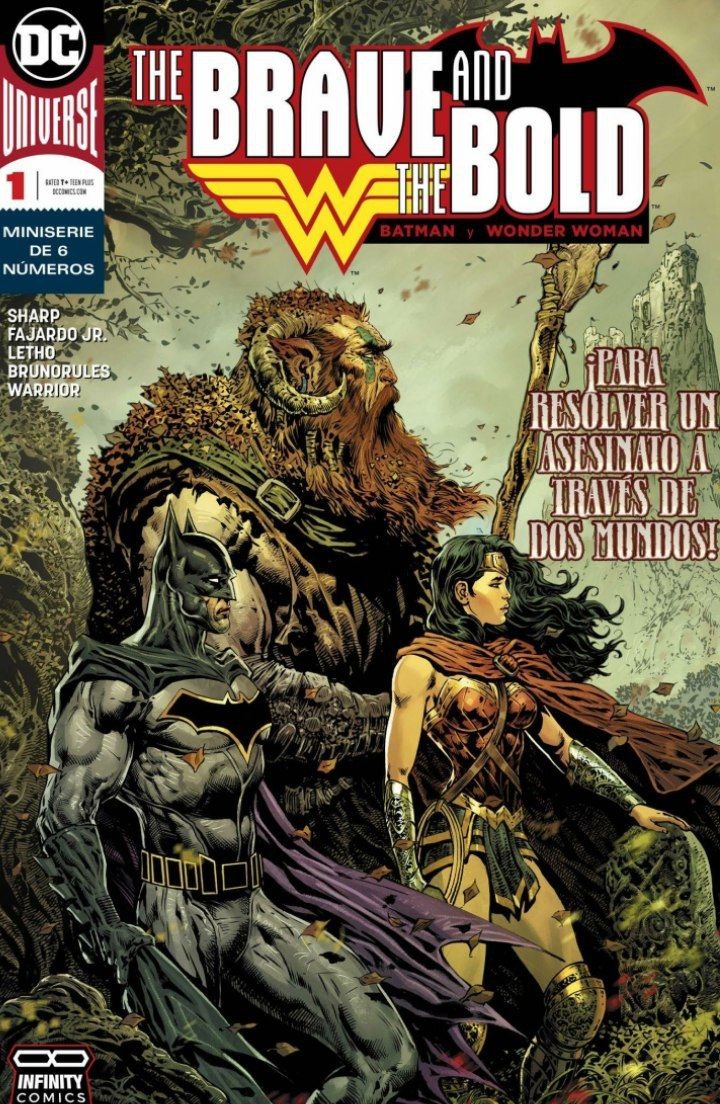 Portada ampliada de THE BRAVE AND THE BOLD