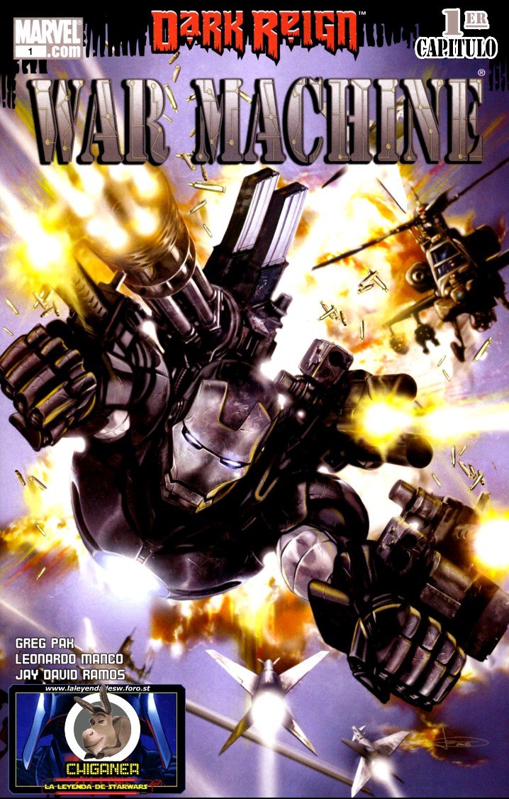 Portada ampliada de WAR MACHINE