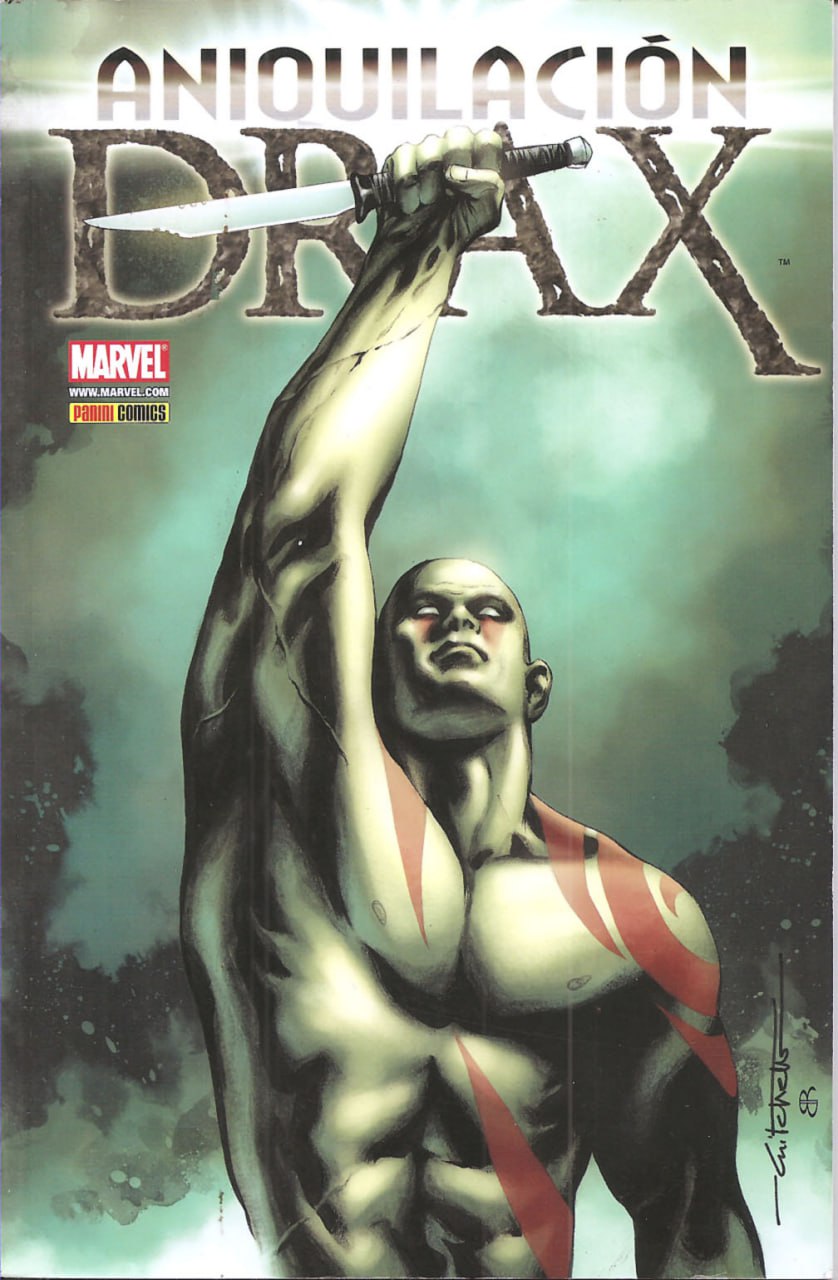 Portada ampliada de Aniquilación Drax