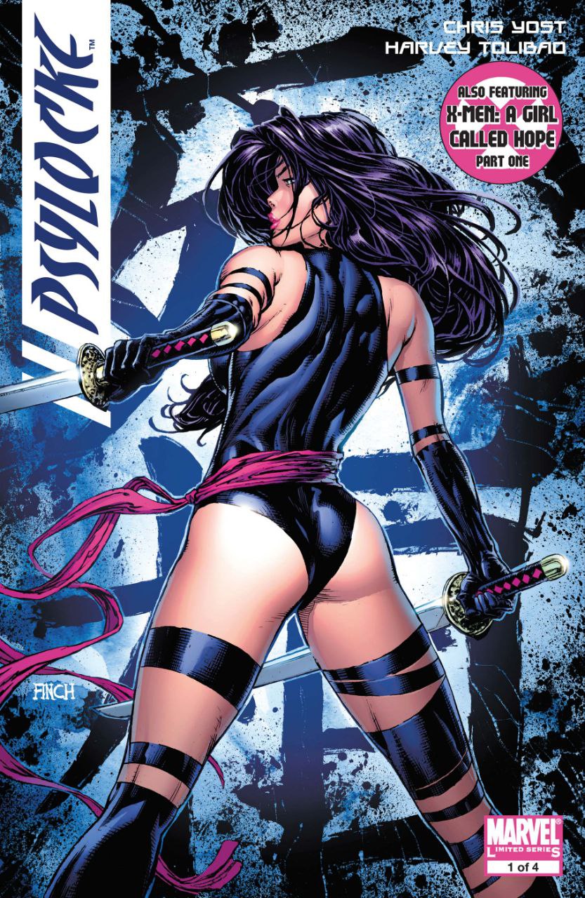 Portada ampliada de Psylocke