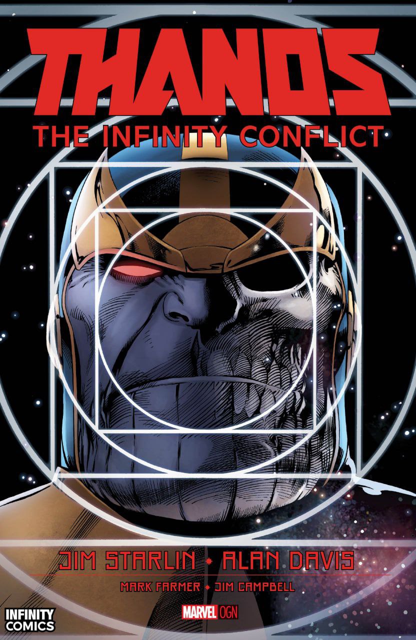 Portada ampliada de THANOS THE INFINITY CONFLICT