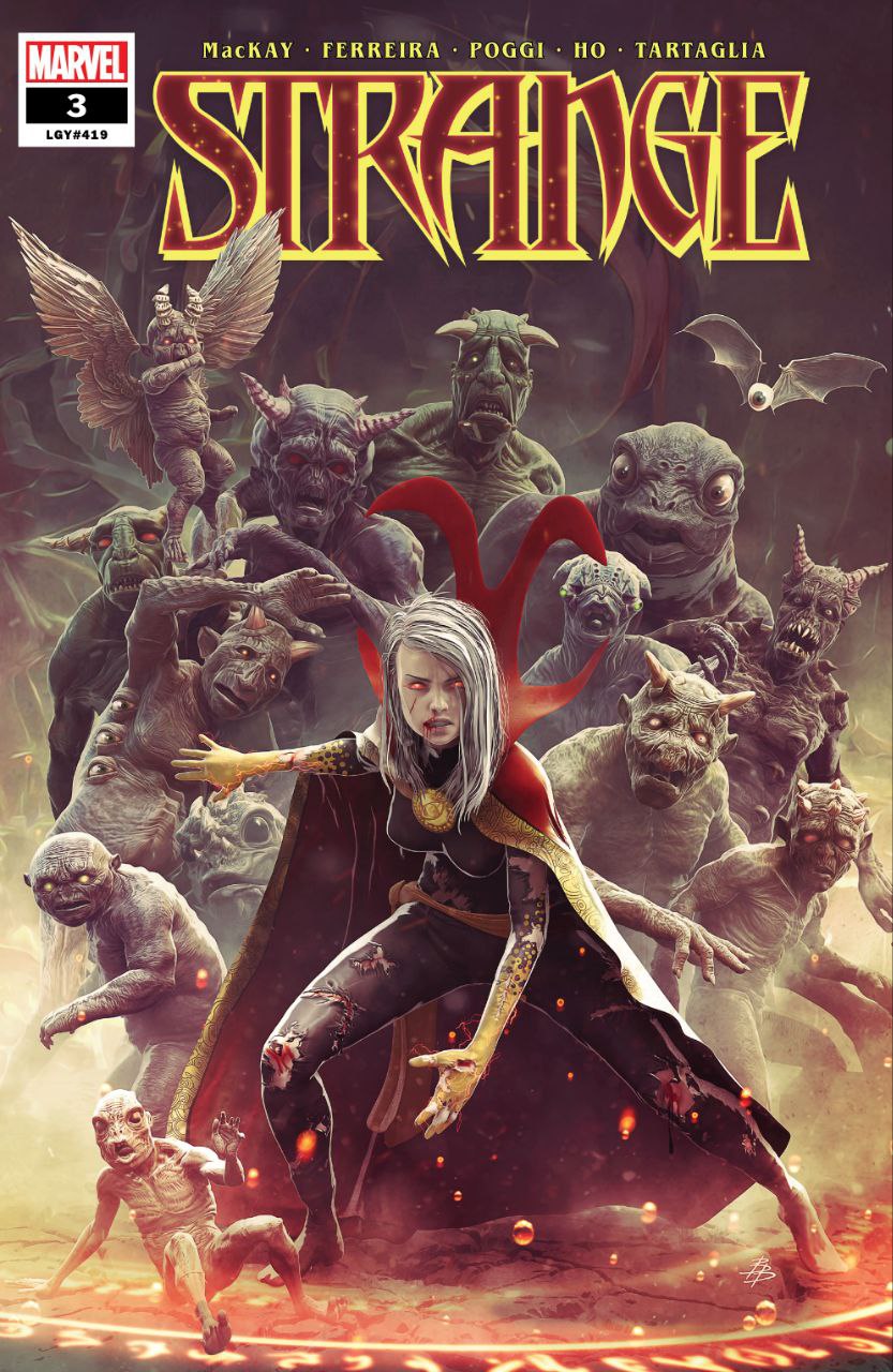 Portada ampliada de STRANGE
