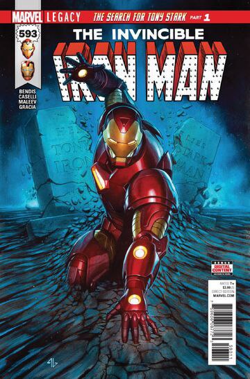 Portada ampliada de THE INVINCIBLE IRON MAN