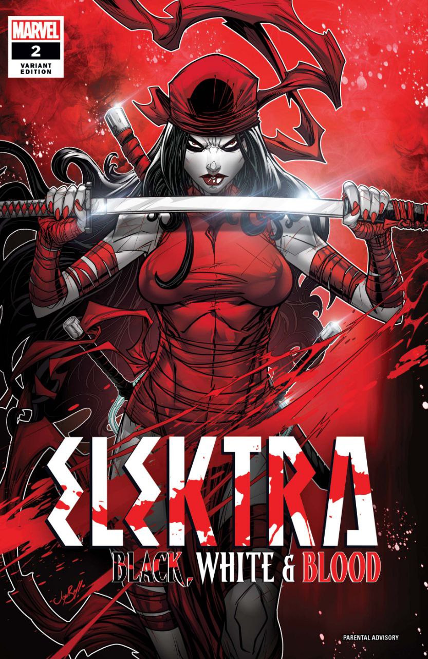 Portada ampliada de ELEKTRA BLACK, WHITE & BLOOD