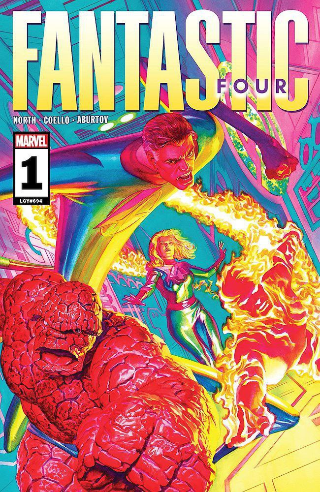 Portada ampliada de FANTASTIC FOUR