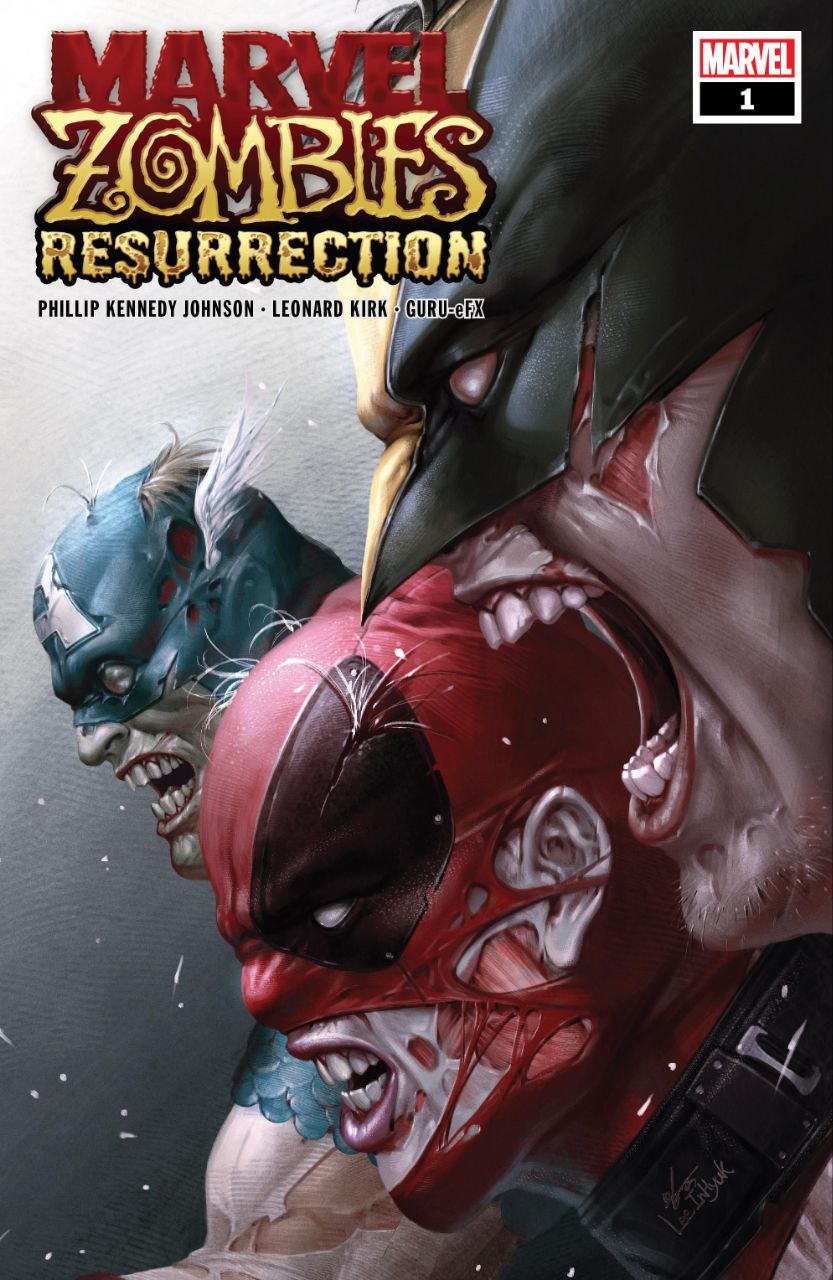 Portada ampliada de MARVEL ZOMBITS RESURRECTION