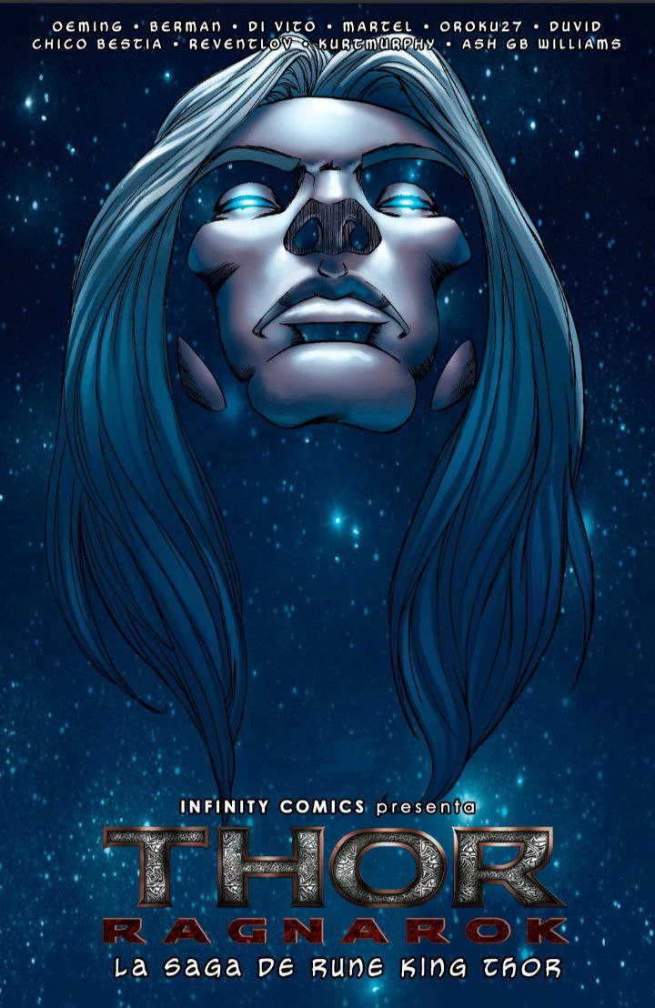 Portada ampliada de THOR RAGNAROK