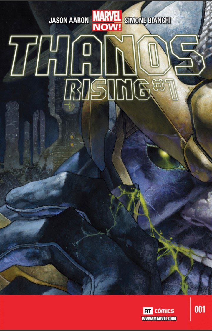 Portada ampliada de THANOS RISING #