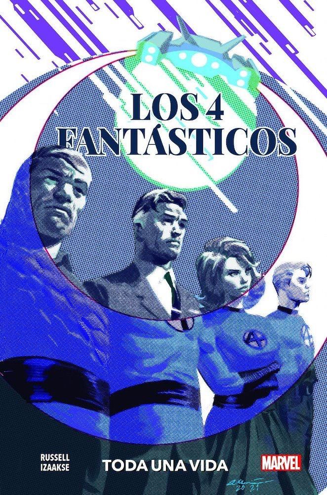 Portada ampliada de LOS 4 FANTÁSTICOS