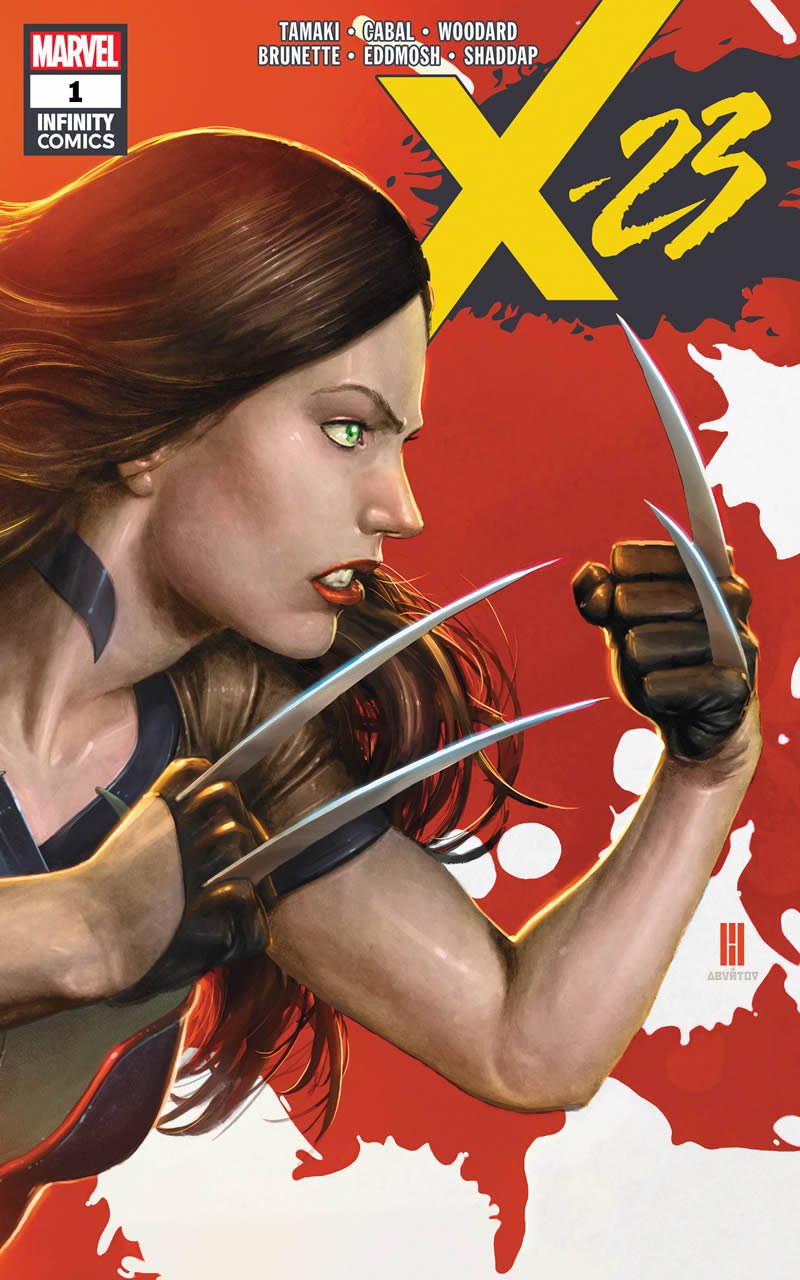 Portada ampliada de X-23
