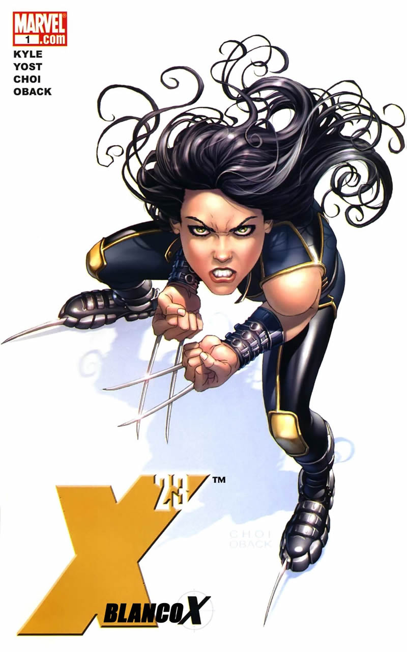 Portada ampliada de X-23 - Blanco X 1 de