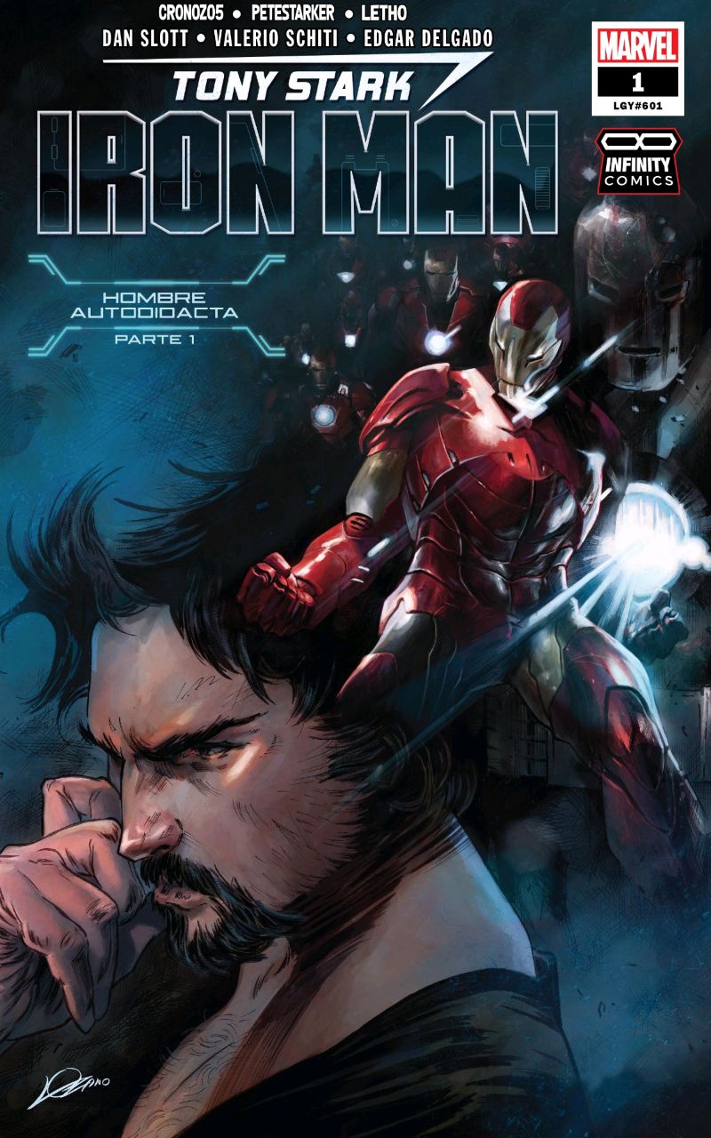 Portada ampliada de TONY STARK IRON MAN