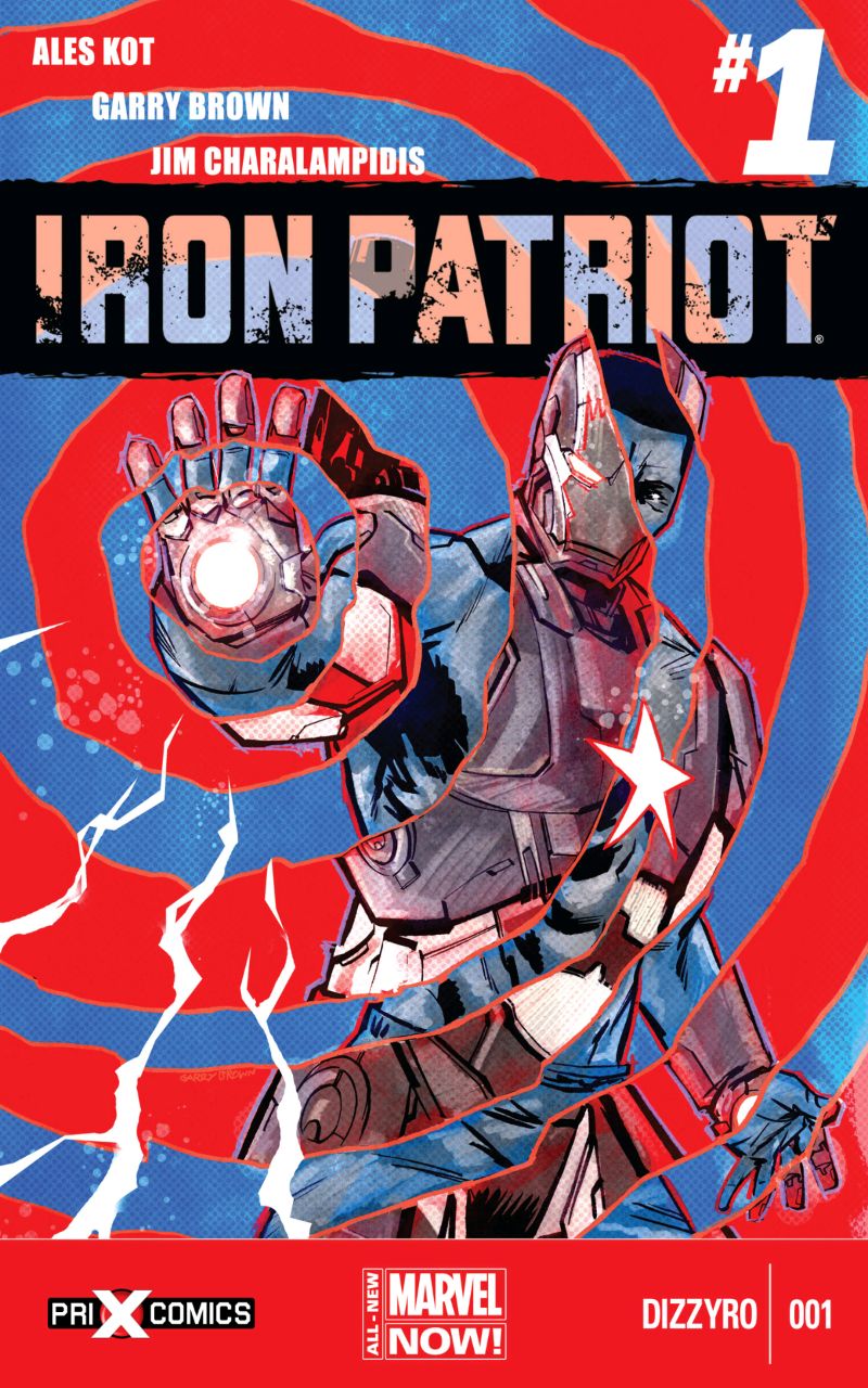 Portada ampliada de IRON PATRIOT