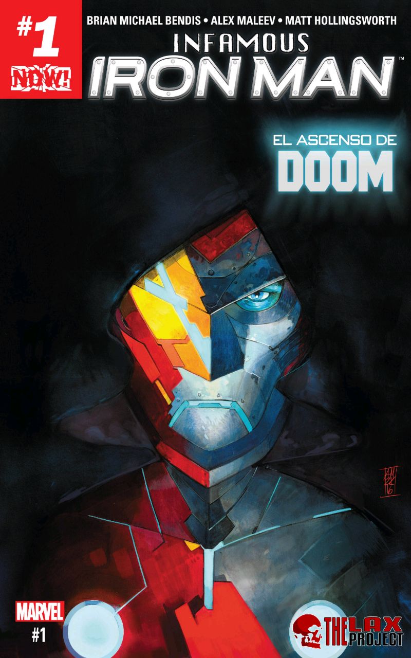 Portada ampliada de INFAMOUS IRON MAN