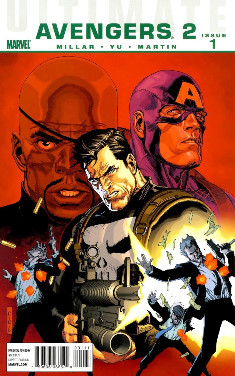 Portada ampliada de AVENGERS 2 ISSUE
