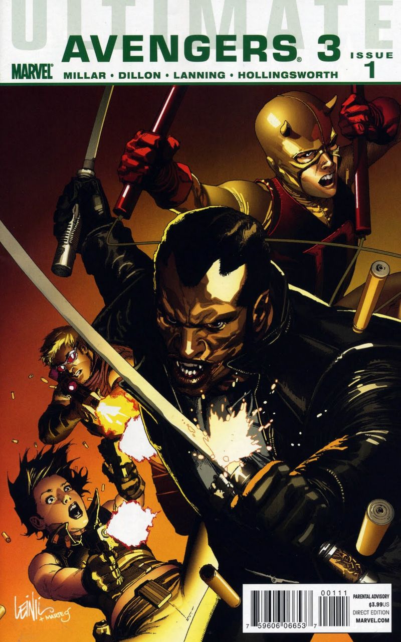 Portada ampliada de AVENGERS. 3 ISSUE