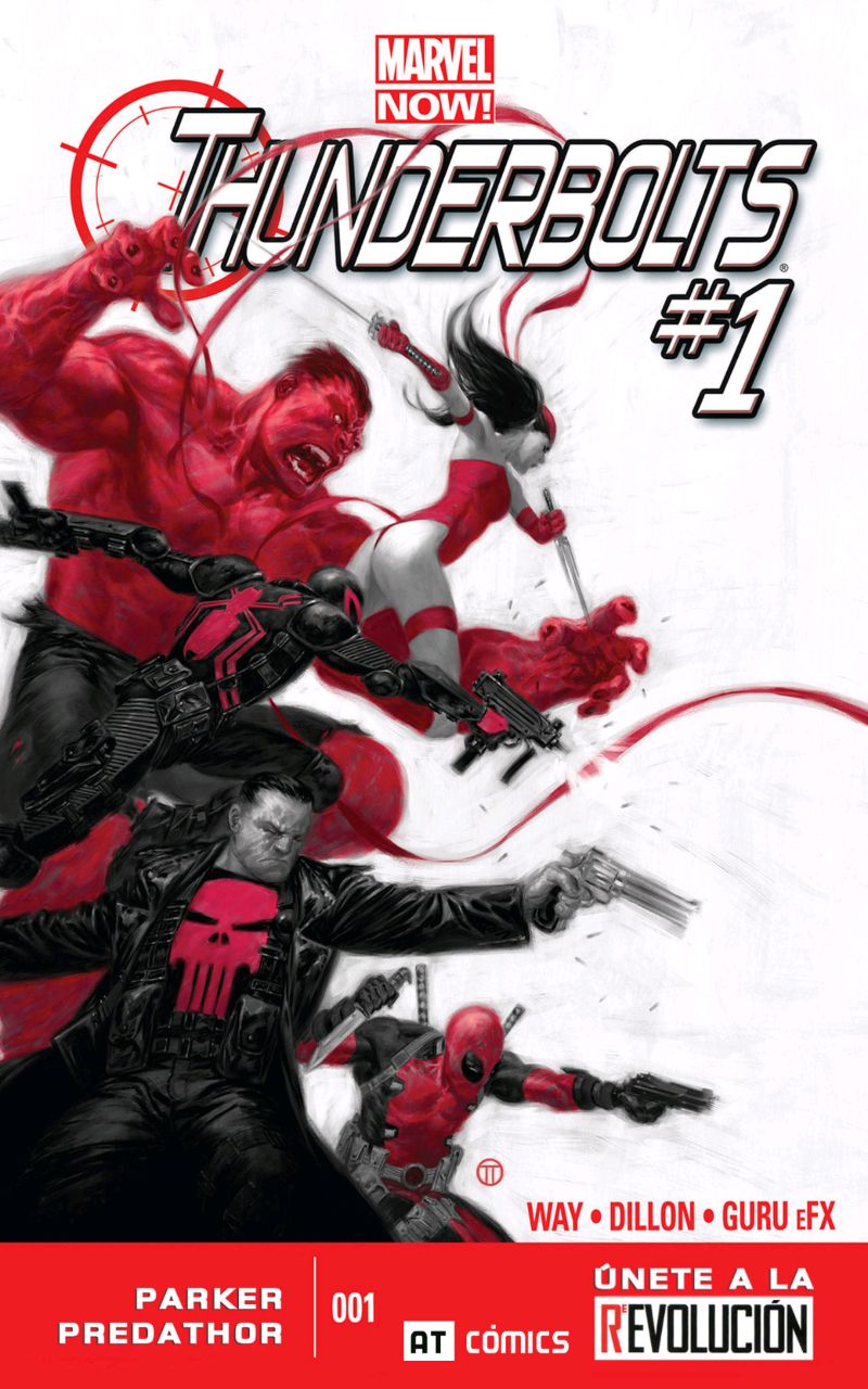 Portada ampliada de THUNDERBOLTS #