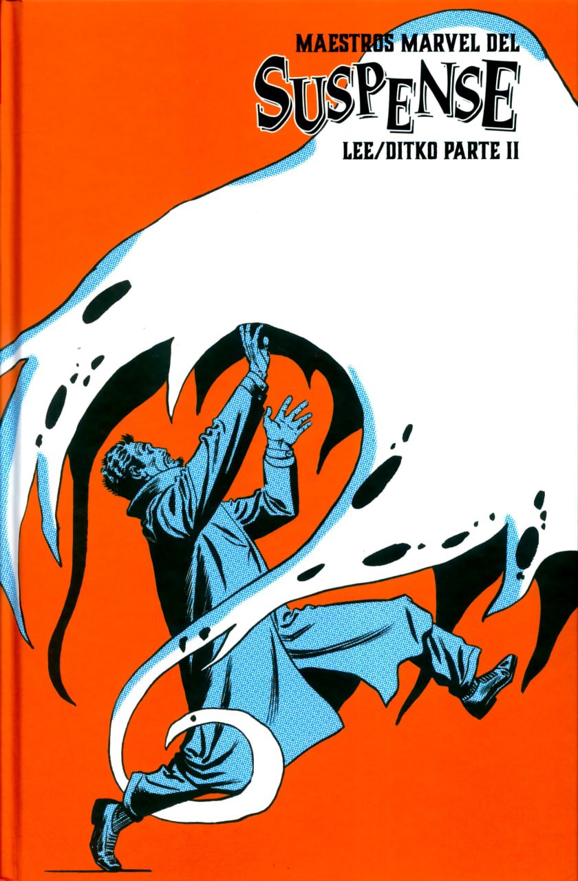 Portada ampliada de MAESTROS MARVEL DEL SUSPENSE LEE/DITKO PARTE II