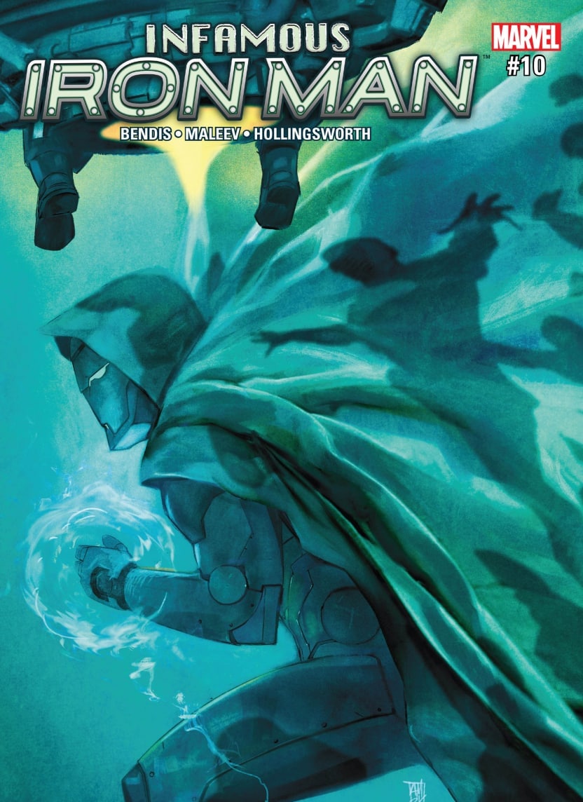 Portada ampliada de Infamous Iron Man
