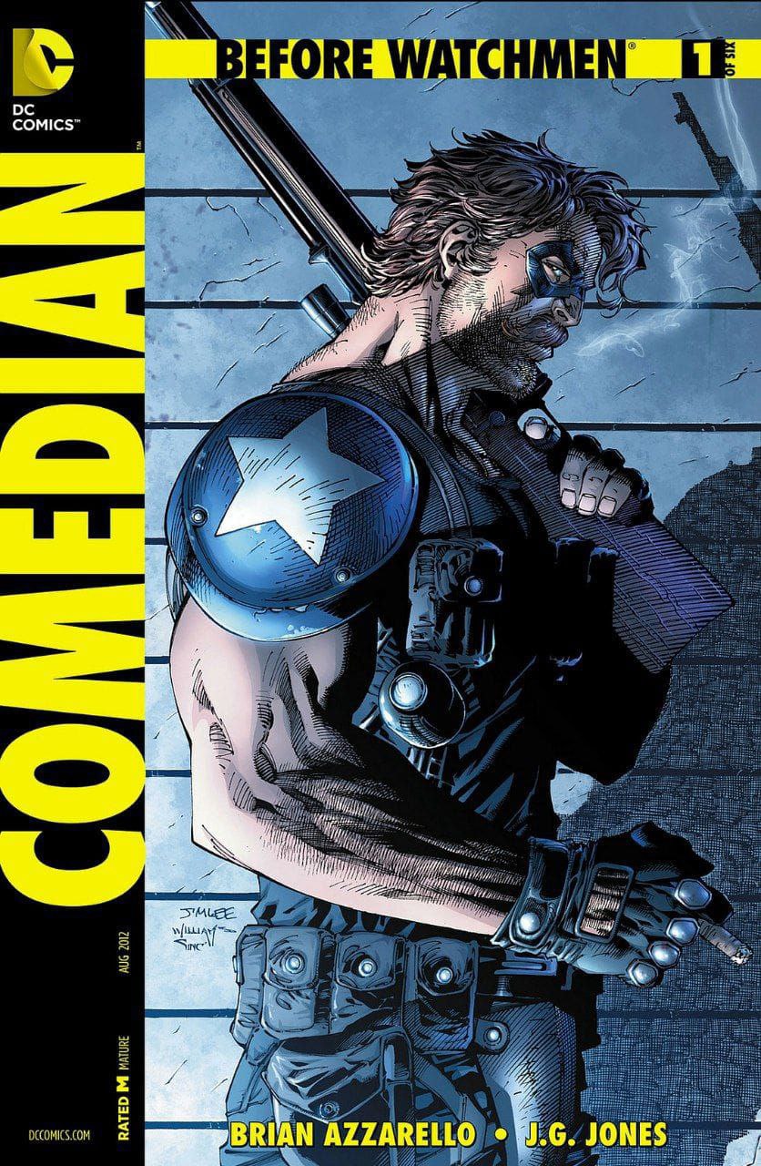 Portada ampliada de BEFORE WATCHMEN