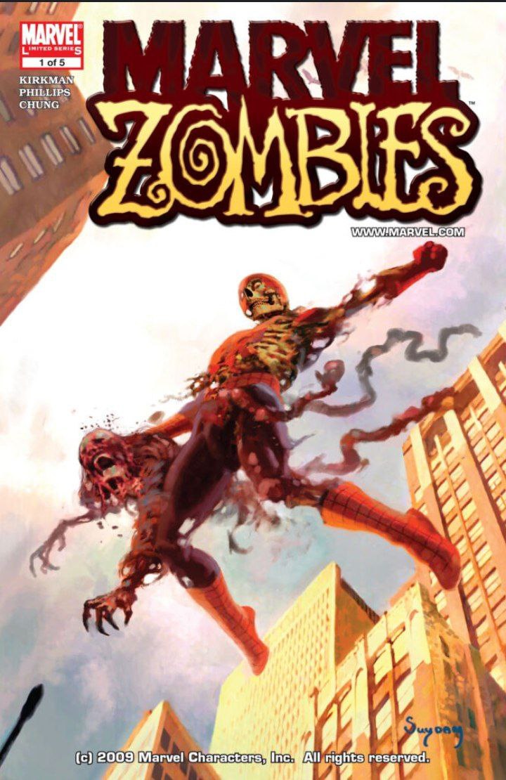 Portada ampliada de Marvel Zombies 1 5 de