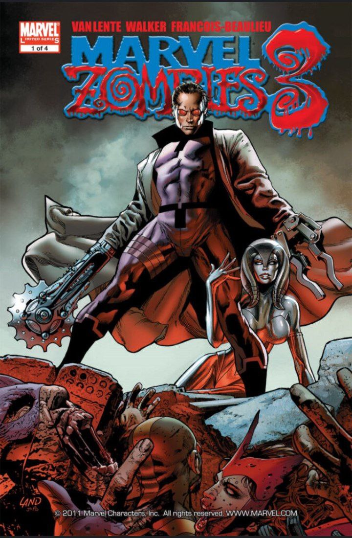Portada ampliada de MARVEL ZOMBIES