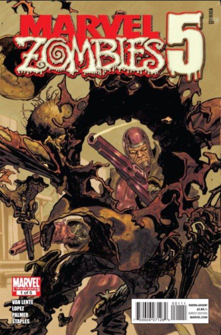 Portada ampliada de MARVEL ZOMBIES