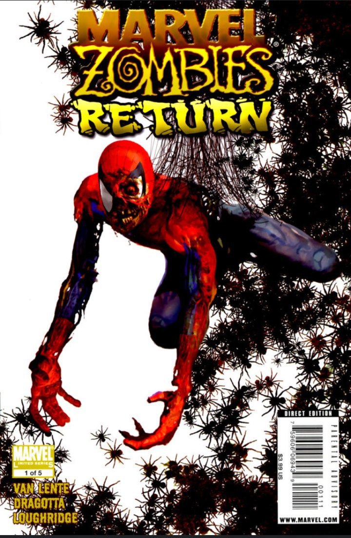 Portada ampliada de MARVEL ZOMBIES RETURN