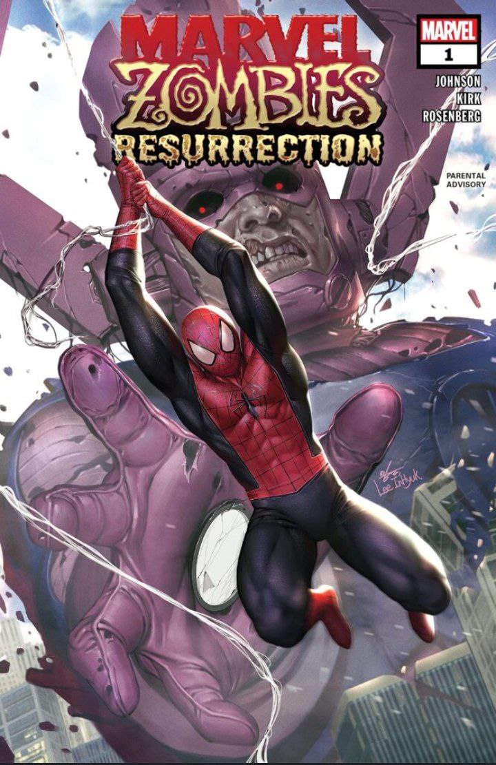 Portada ampliada de MARVEL ZOMBIES RESURRECTION