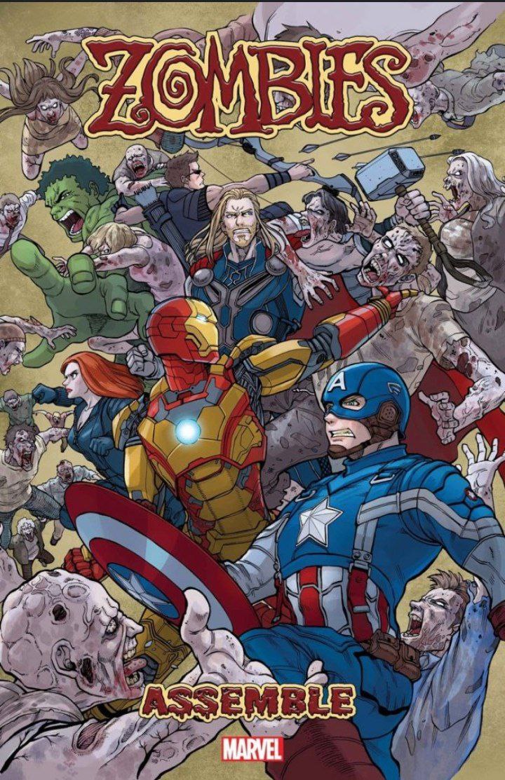 Portada ampliada de ZOMBIES ASSEMBLE