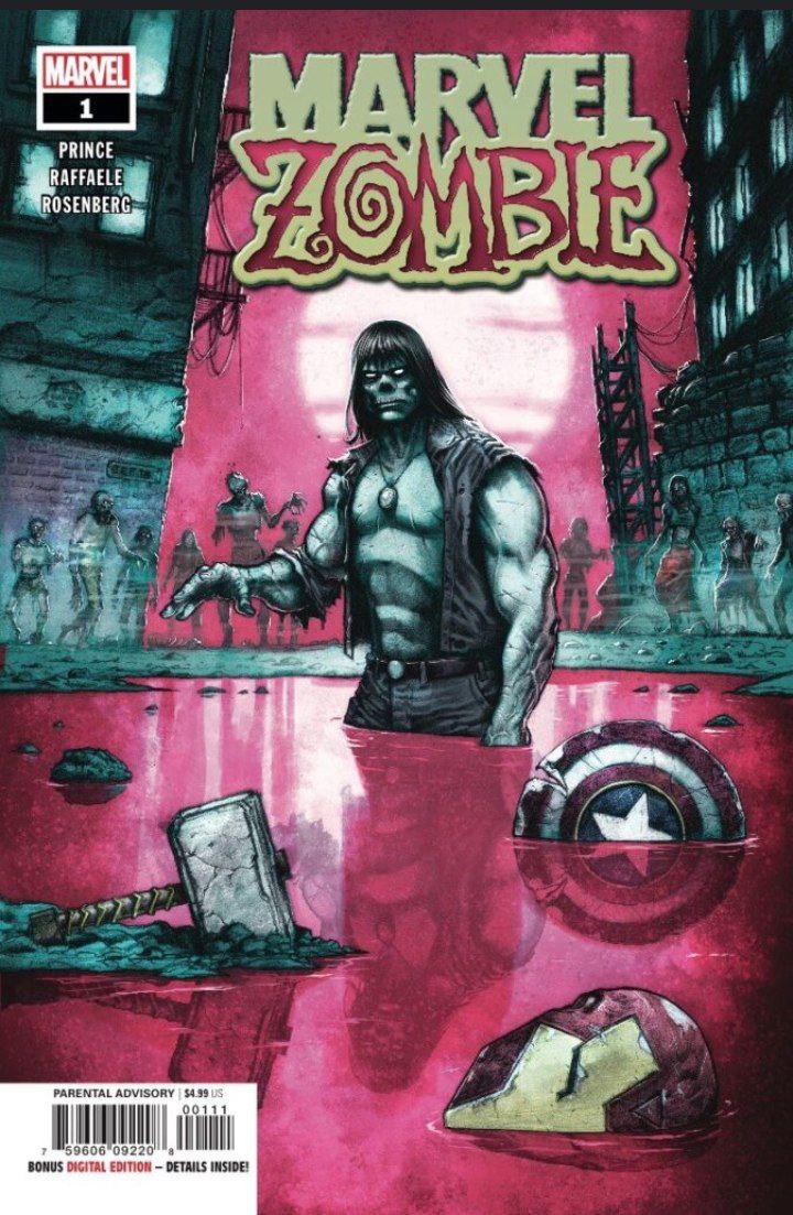 Portada ampliada de MARVEL ZOMBIE