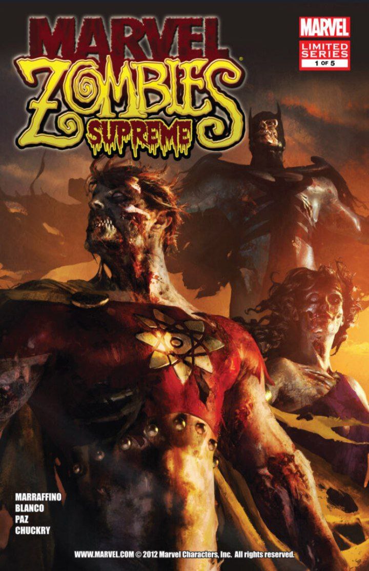 Portada ampliada de MARVEL ZOMBIES SUPREME