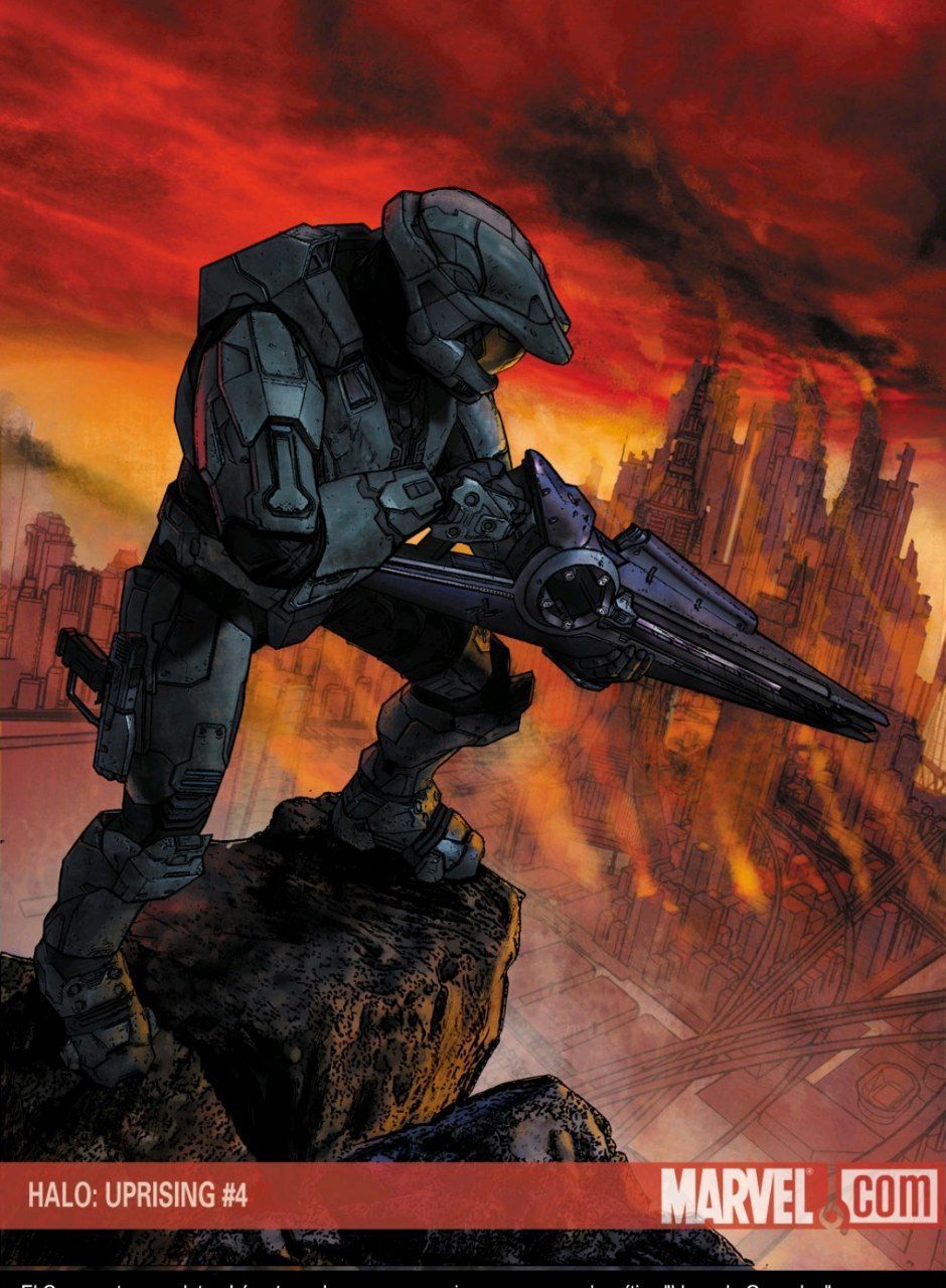 Portada ampliada de HALO: UPRISING #