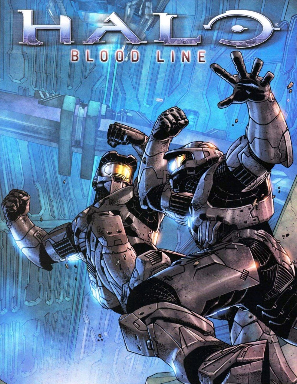 Portada ampliada de HALO BLOOD LINE