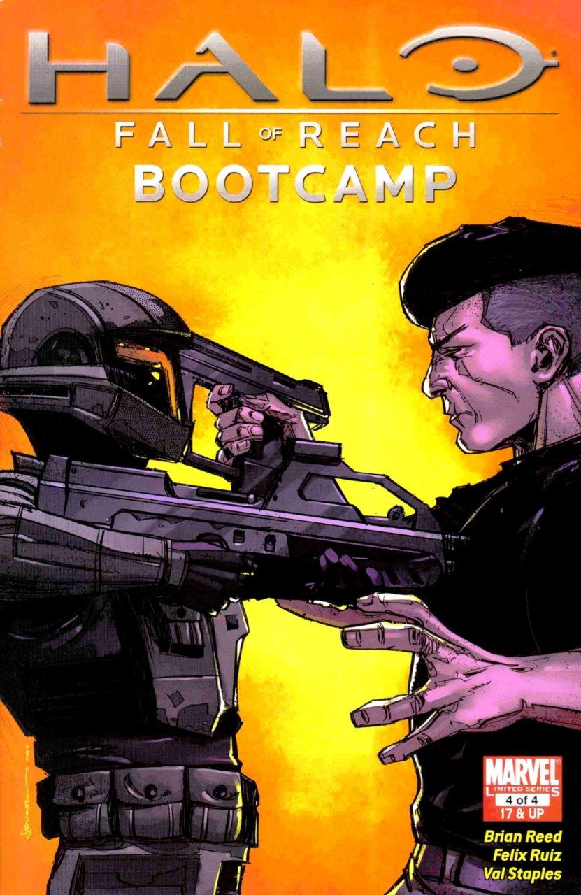 Portada ampliada de HALO FALL OF REACH BOOTCAMP
