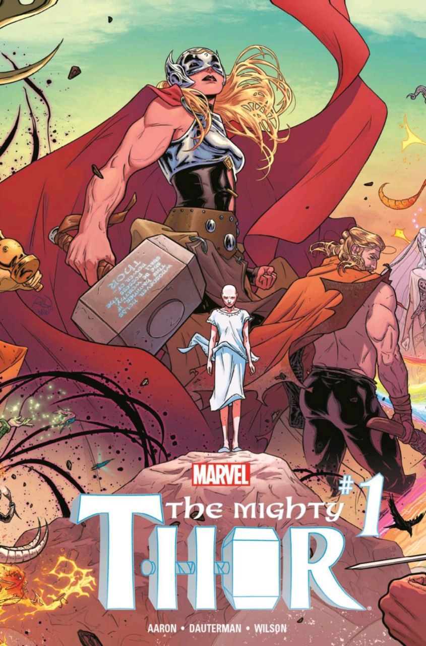 Portada ampliada de The Mighty Thor #