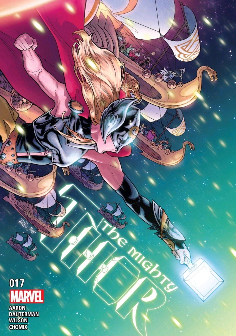 Portada ampliada de The Mighty Thor