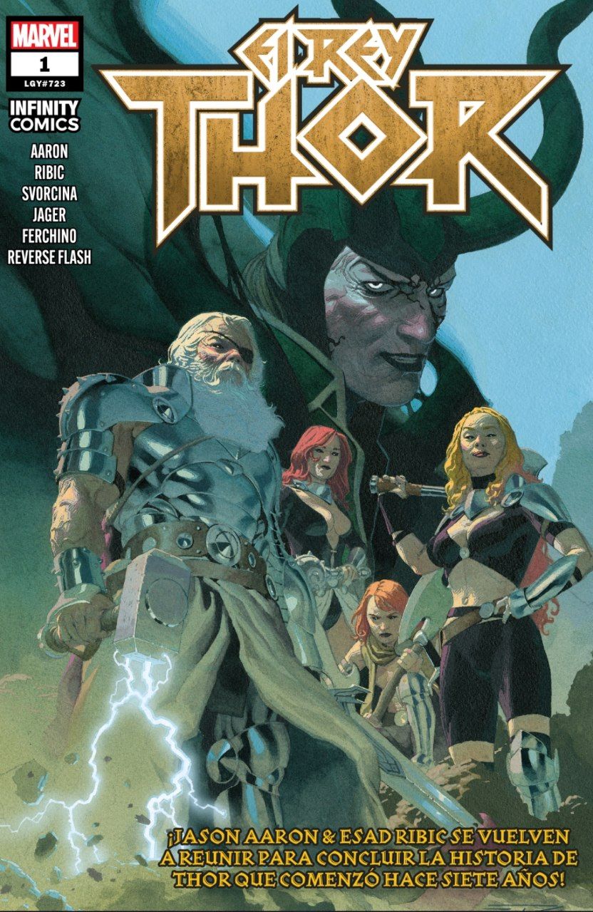Portada ampliada de Sky Thor