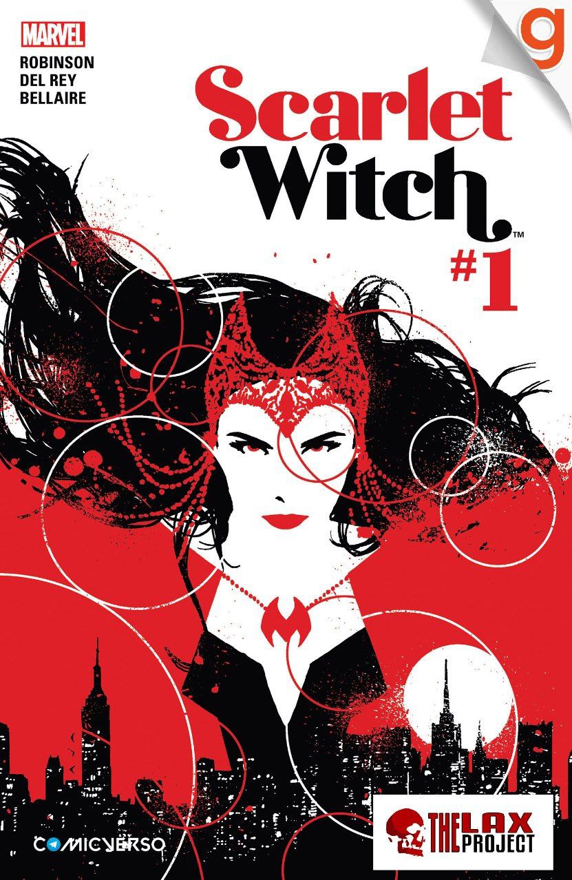 Portada ampliada de Scarlet Witch #