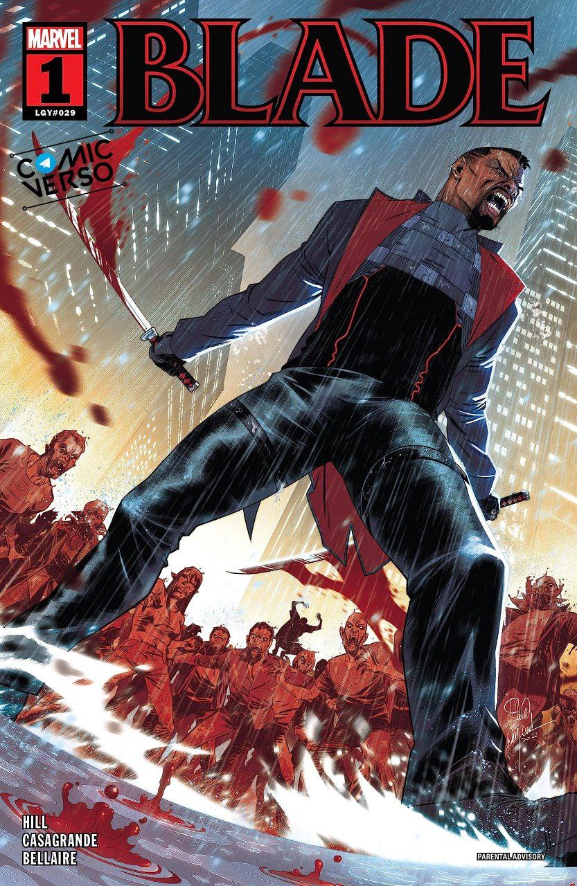 Portada ampliada de BLADE