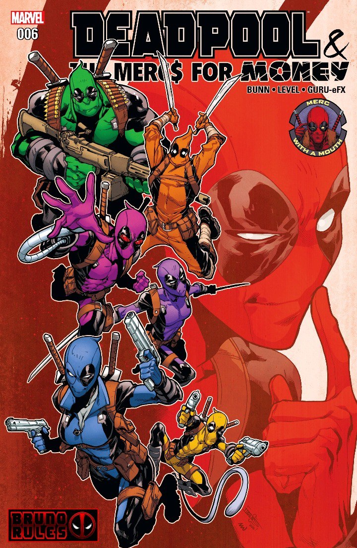 Portada ampliada de DEADPOOL & THE MERCS FOR MONEY