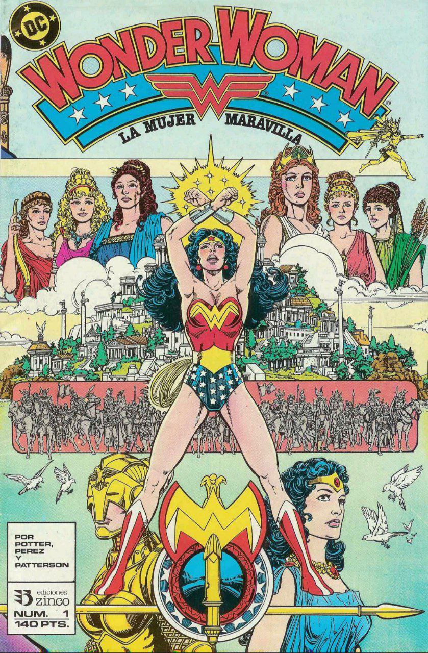 Portada ampliada de WONDER WOMAN